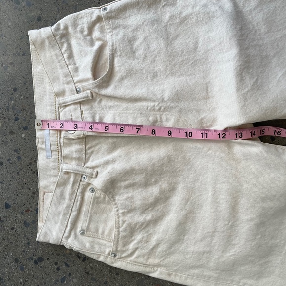 HATSKI Loose Tapered Selvedge Denim - Ecru - Picture 13 of 16